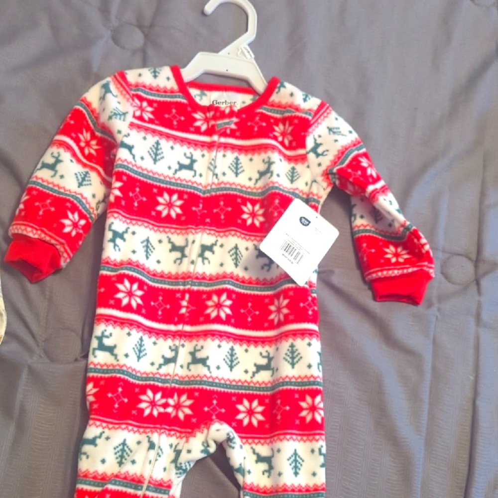 Baby Christmas Onesie Footie